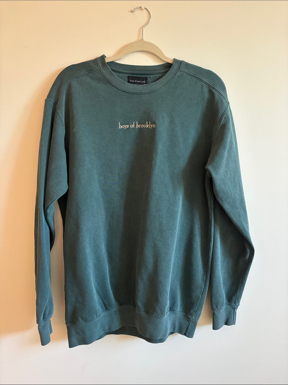 Boys of Brooklyn Crewneck Sweatshirt - Teal Green